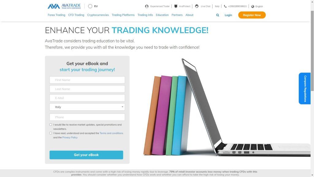 avatrade free ebooks image