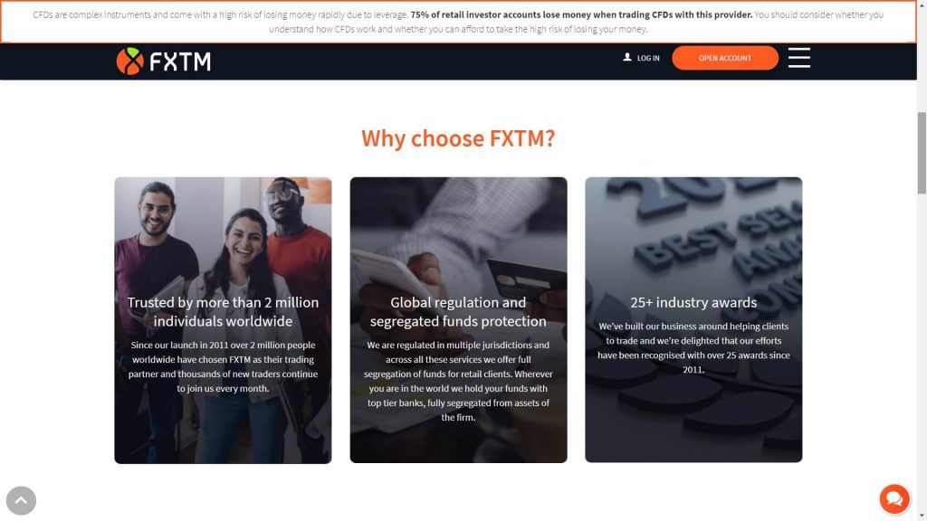 why should you choose fxtm