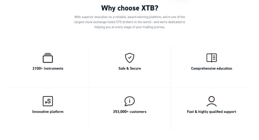 Reasons why you should choose XTB