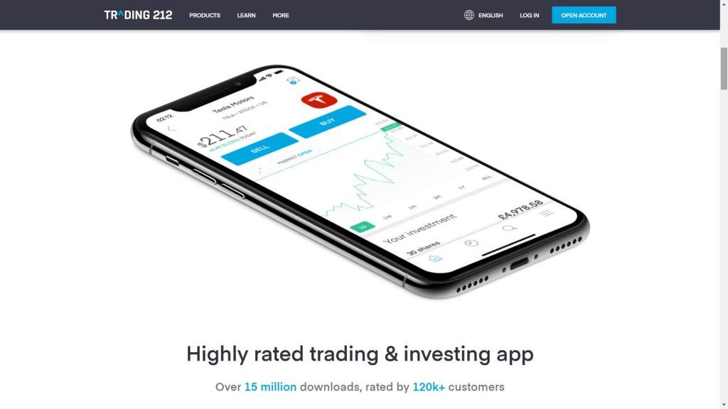 trading 212 mobile app total downloads