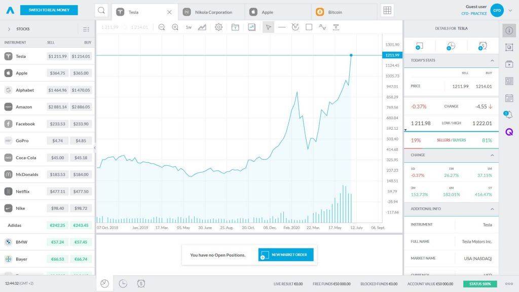 trading 212 webtrader interface