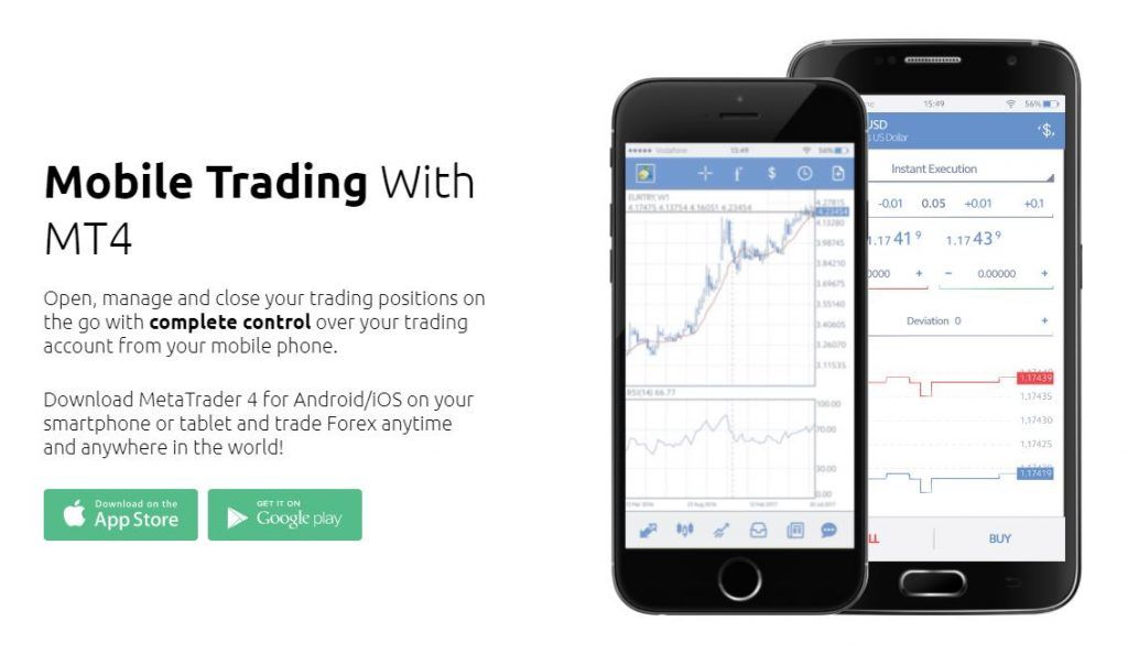 Trade on the go with HYCM