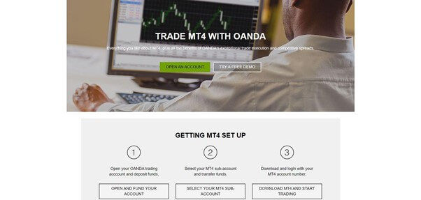Trade MT4 with Oanda