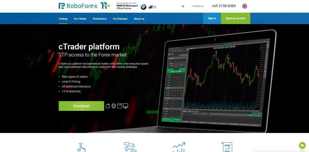 roboforex platform ctrader