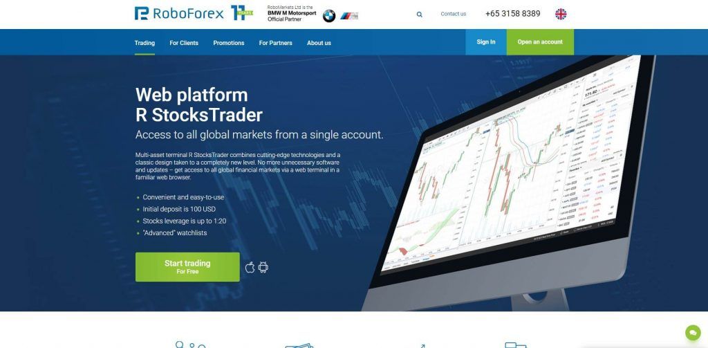 roboforex platform r stockstrader