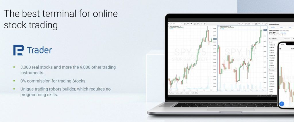 RoboMarkets best terminal for stock trading