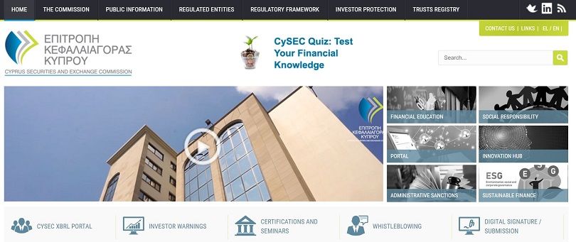 cysec homepage