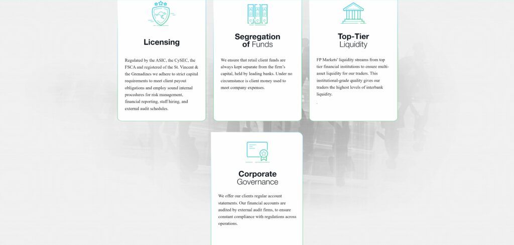 fp markets security provided