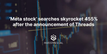 meta stock searches skyrocket after threads announcement