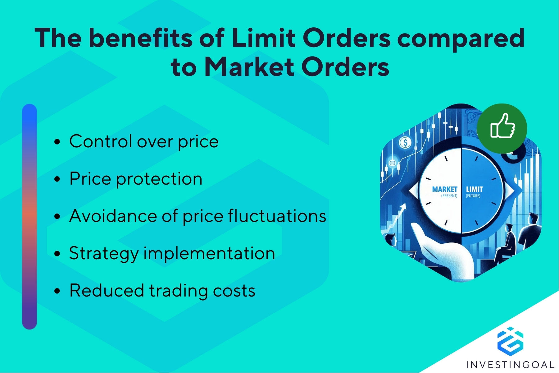 What are the Advantages of Limit Orders compared to Market Orders