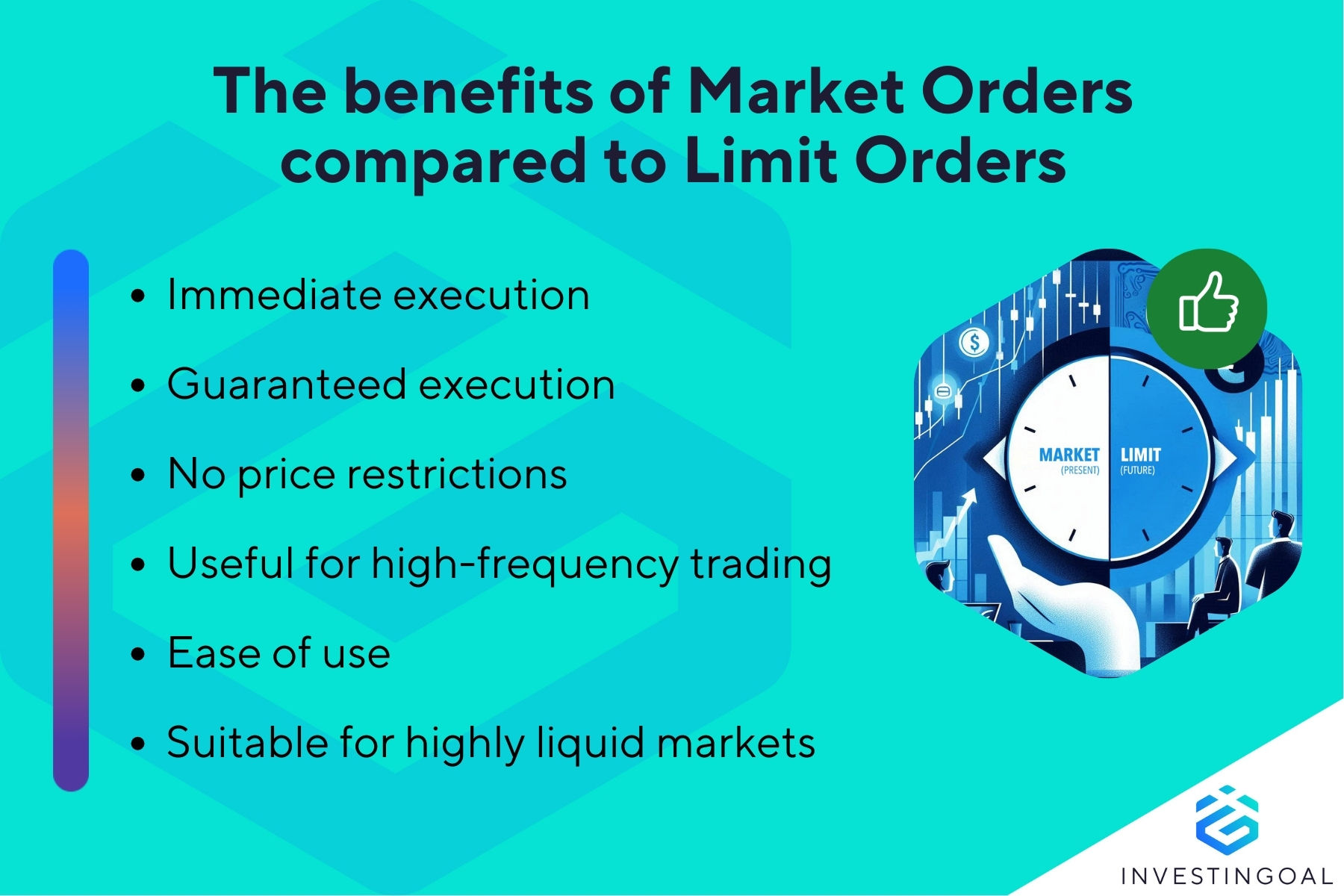 What are the Advantages of Market Orders compared to Limit Orders