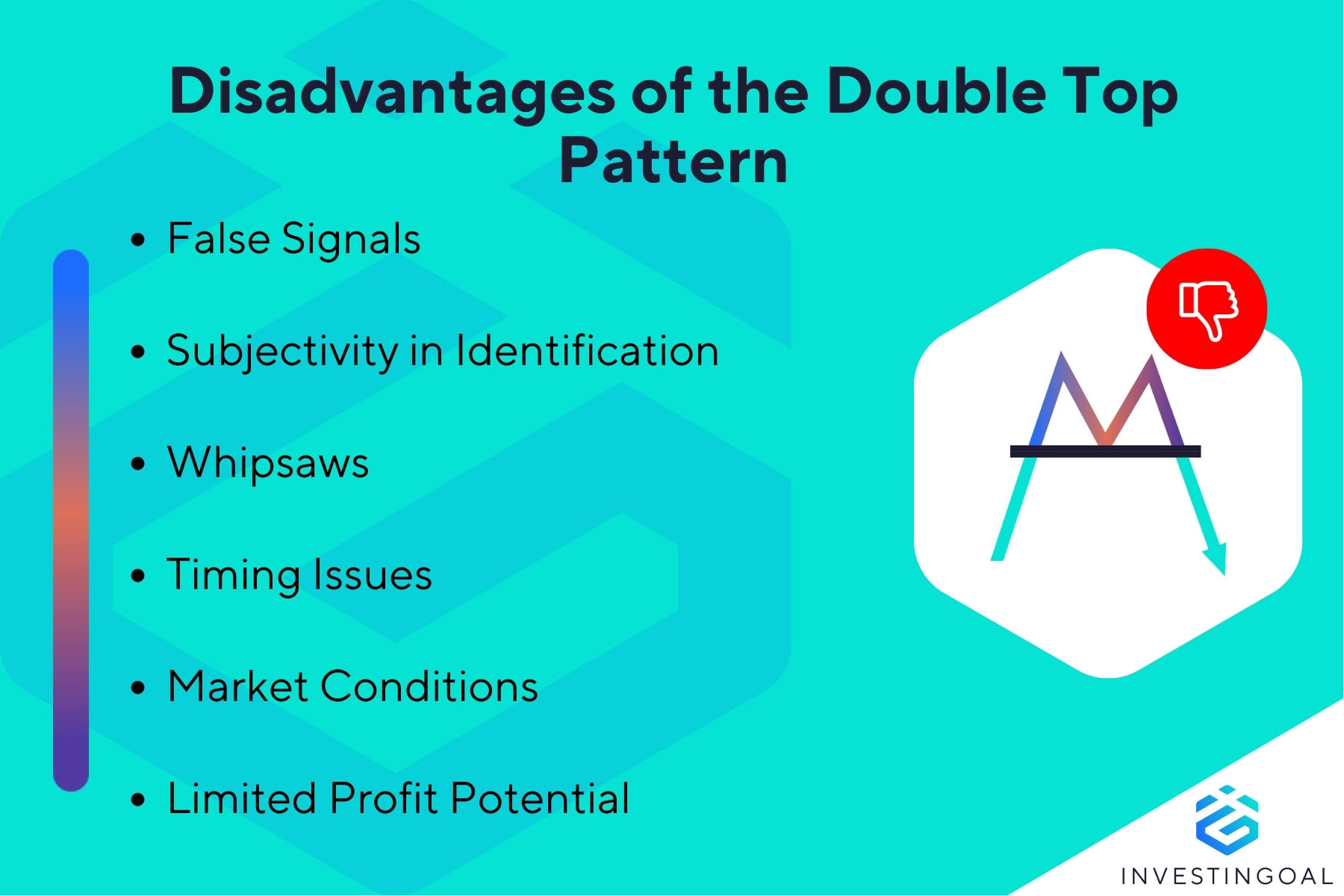 What are The Downsides of using the Double Top Pattern for Trading currency pairs