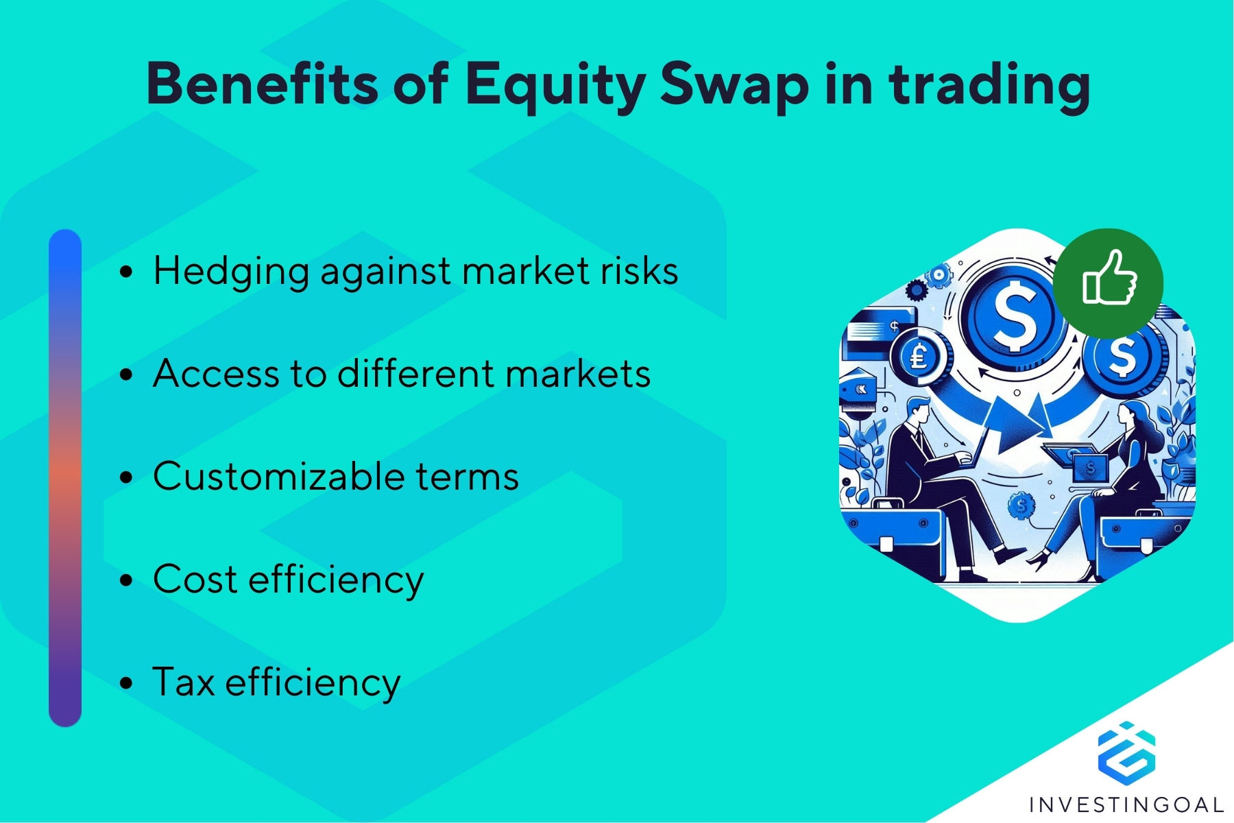 What are the benefits of Equity Swap