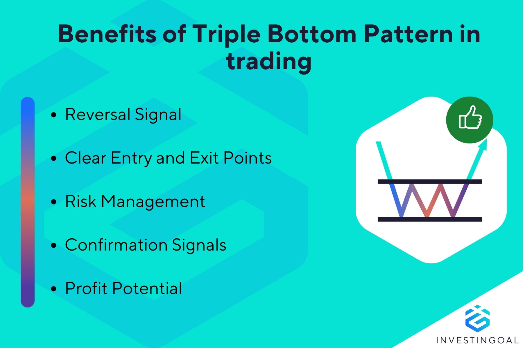 What are the benefits of Triple Bottom Pattern