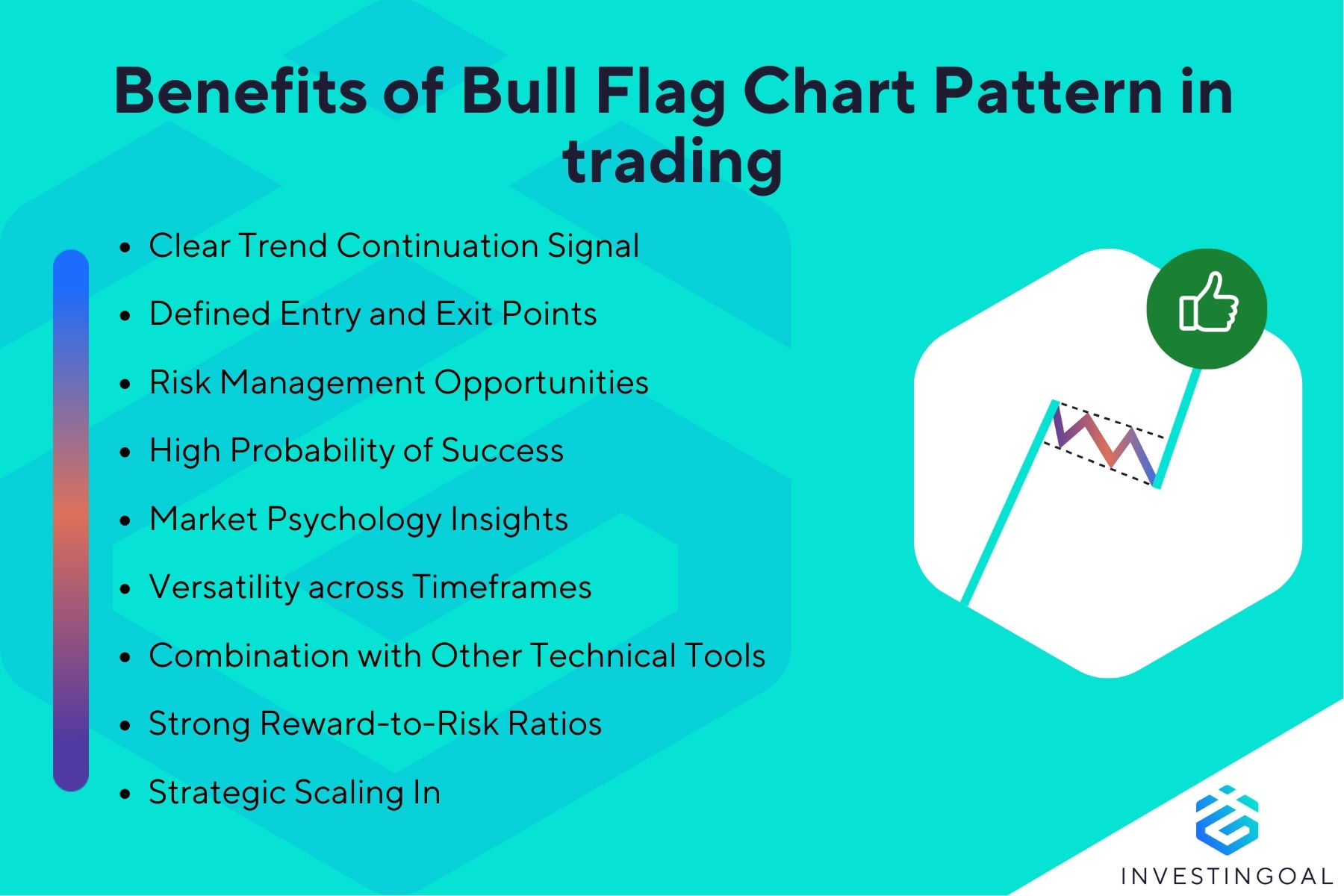 What are the benefits of Bull Flag Chart Pattern