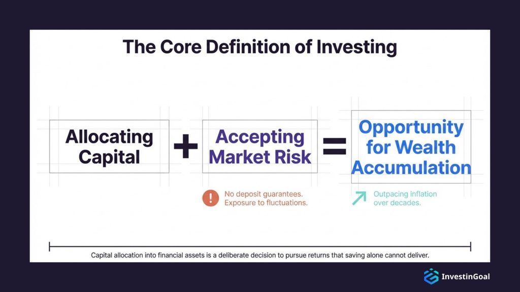 The core definition of what is investing