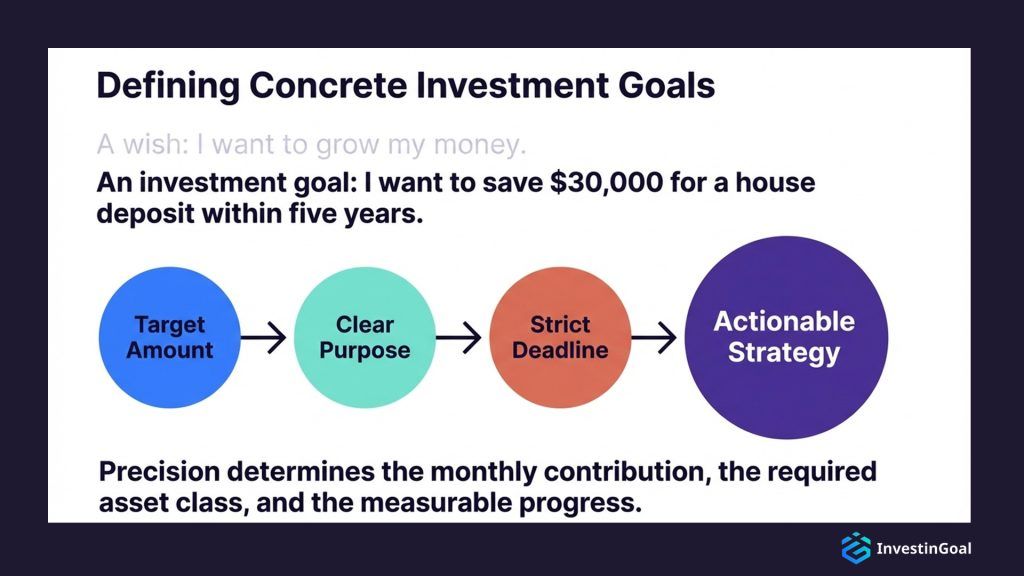 concrete investment goals