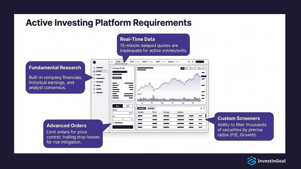 investing platform requirements