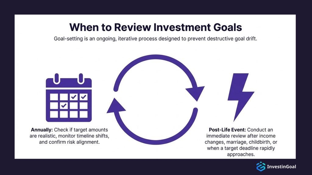 review investment goals