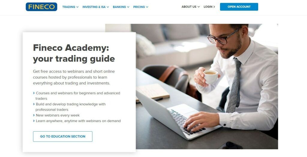 fineco academy page